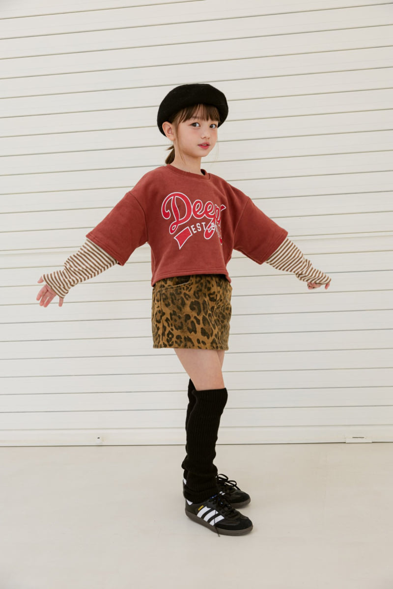 Dore Dore - Korean Children Fashion - #littlefashionista - Deep Fleece Crop Sweatshirt - 9