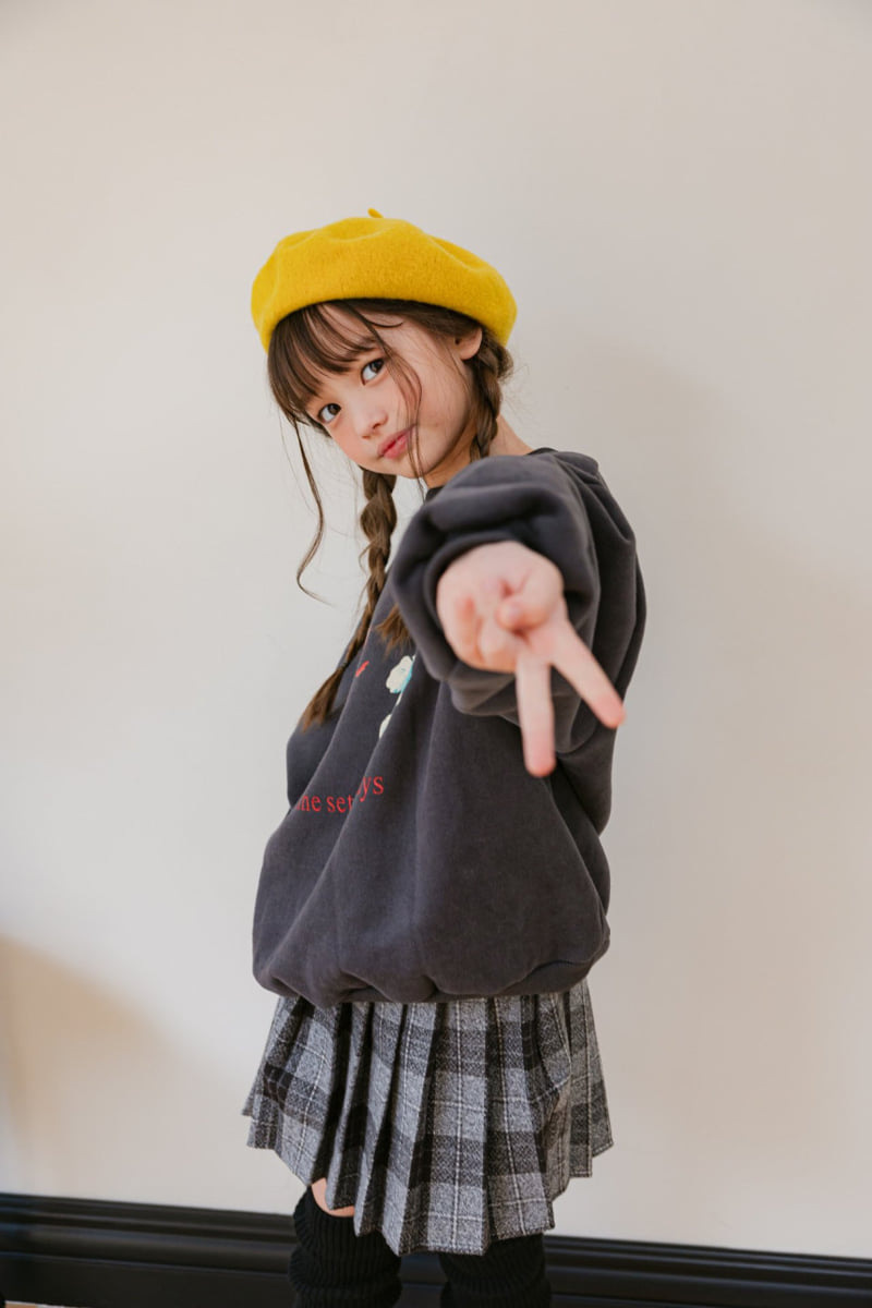 Dore Dore - Korean Children Fashion - #littlefashionista - ibbon Bear Brushed Sweatshirt - 11