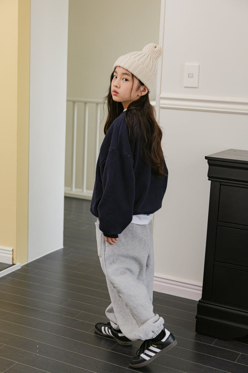 Dore Dore - Korean Children Fashion - #magicofchildhood - Stripe Rabbit Brushed Sweatshirt - 6