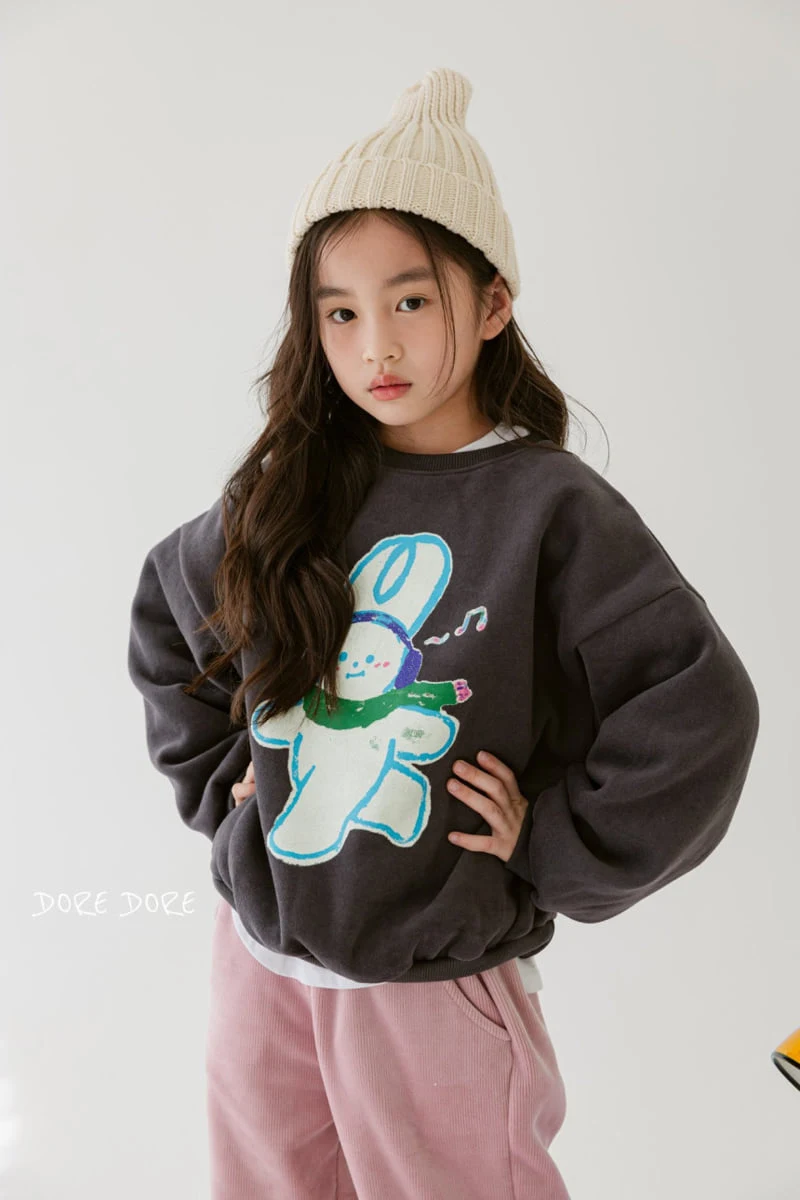 Dore Dore - Korean Children Fashion - #magicofchildhood - Rabbit Sweatshirt - 2