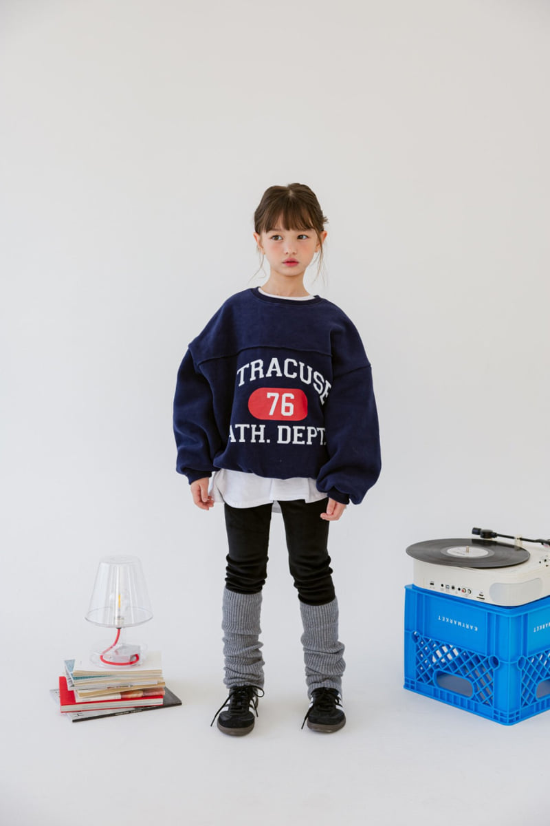 Dore Dore - Korean Children Fashion - #minifashionista - 76 Brushed Sweatshirt - 10