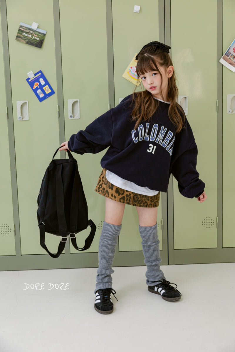 Dore Dore - Korean Children Fashion - #minifashionista - Colombian Brushed Sweatshirt