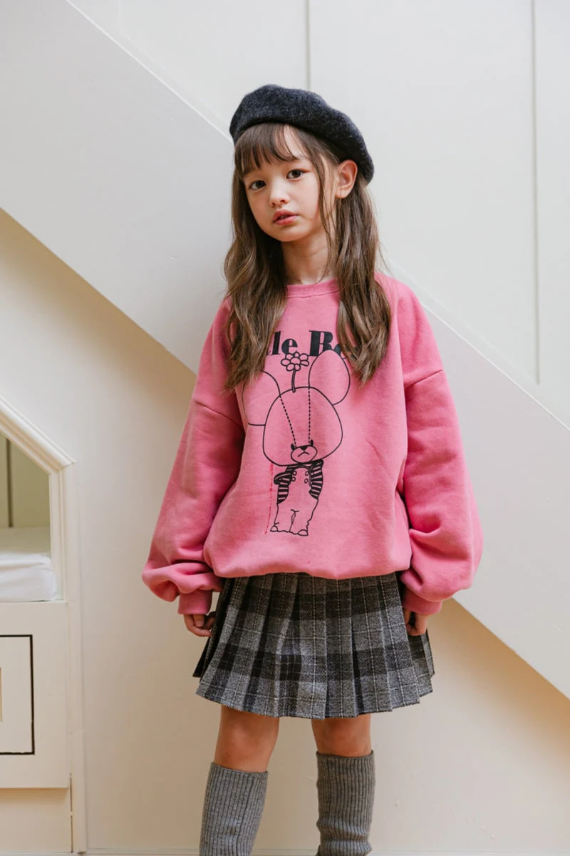 Dore Dore - Korean Children Fashion - #prettylittlegirls - Little Bear Fleece Sweatshirt - 10