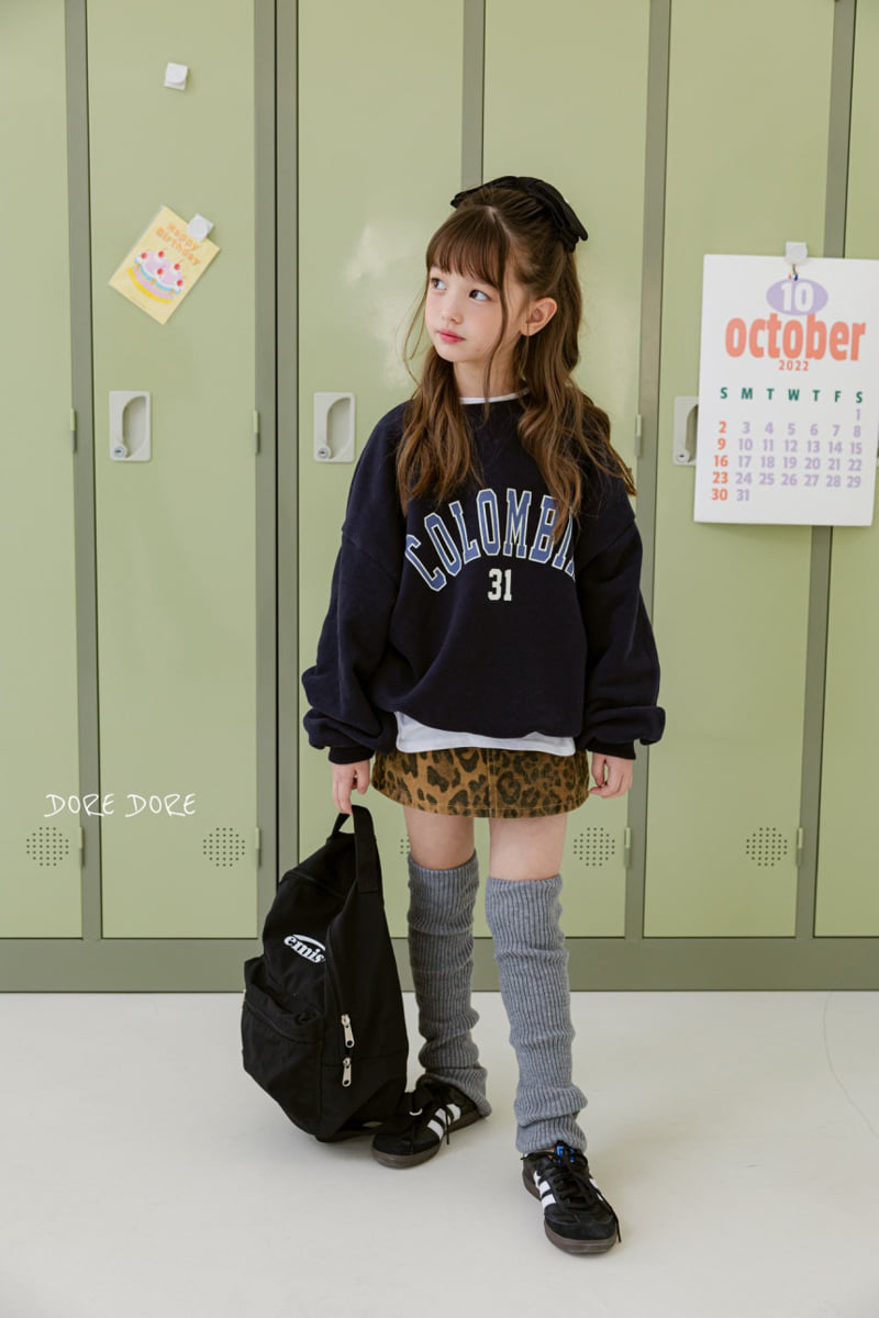 Dore Dore - Korean Children Fashion - #prettylittlegirls - Colombian Brushed Sweatshirt - 2