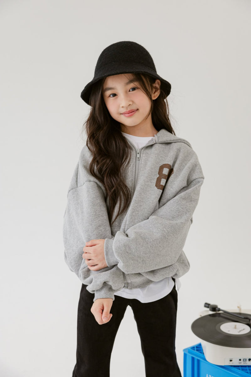 Dore Dore - Korean Children Fashion - #stylishchildhood - 98 Brushed Hooded Zip-up - 7