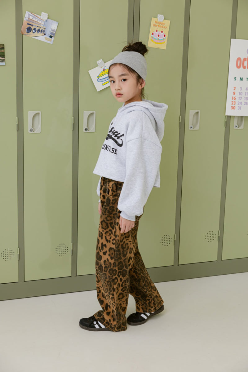 Dore Dore - Korean Children Fashion - #stylishchildhood - Leopard Fleece Pants - 6