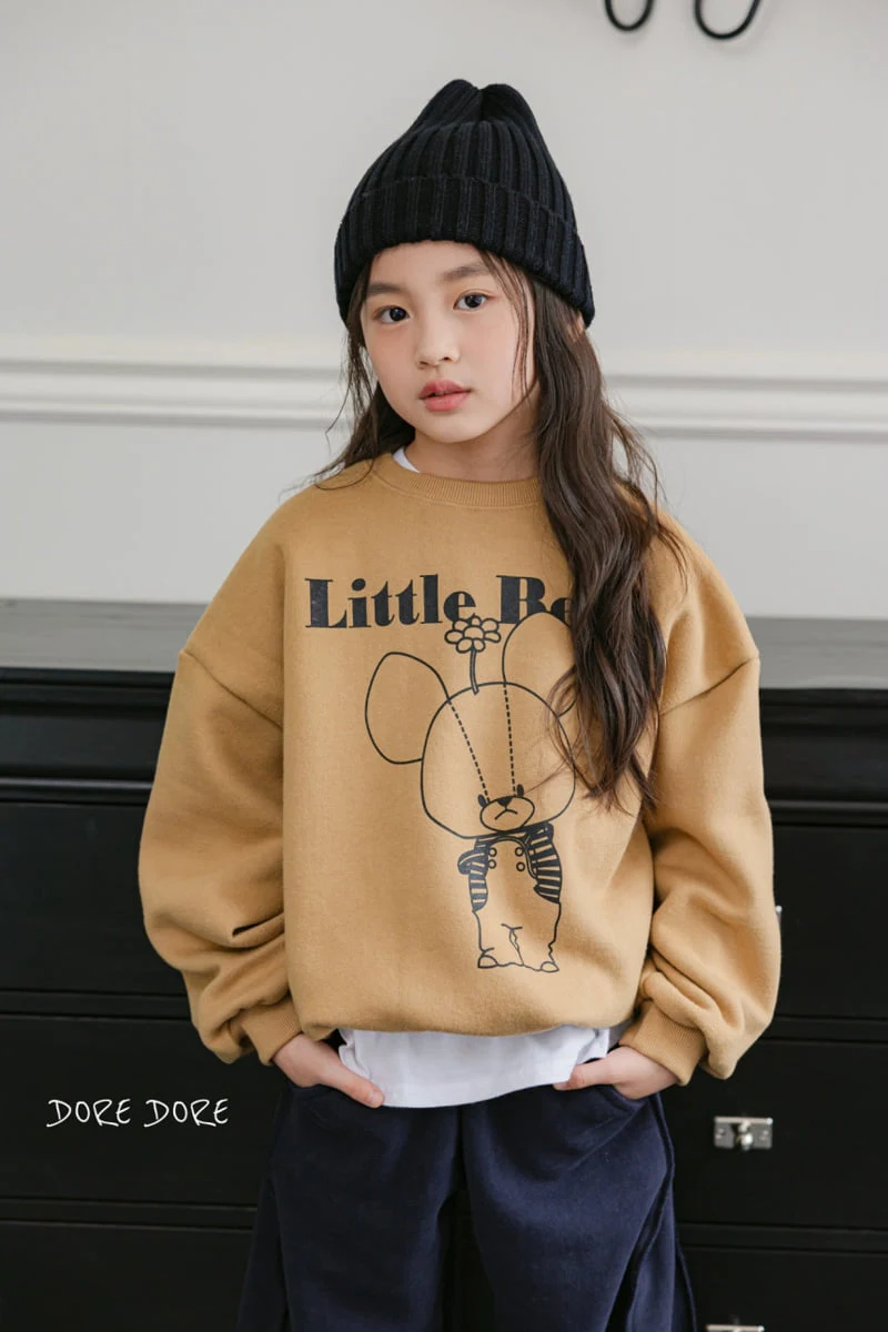 Dore Dore - Korean Children Fashion - #todddlerfashion - Little Bear Fleece Sweatshirt - 11