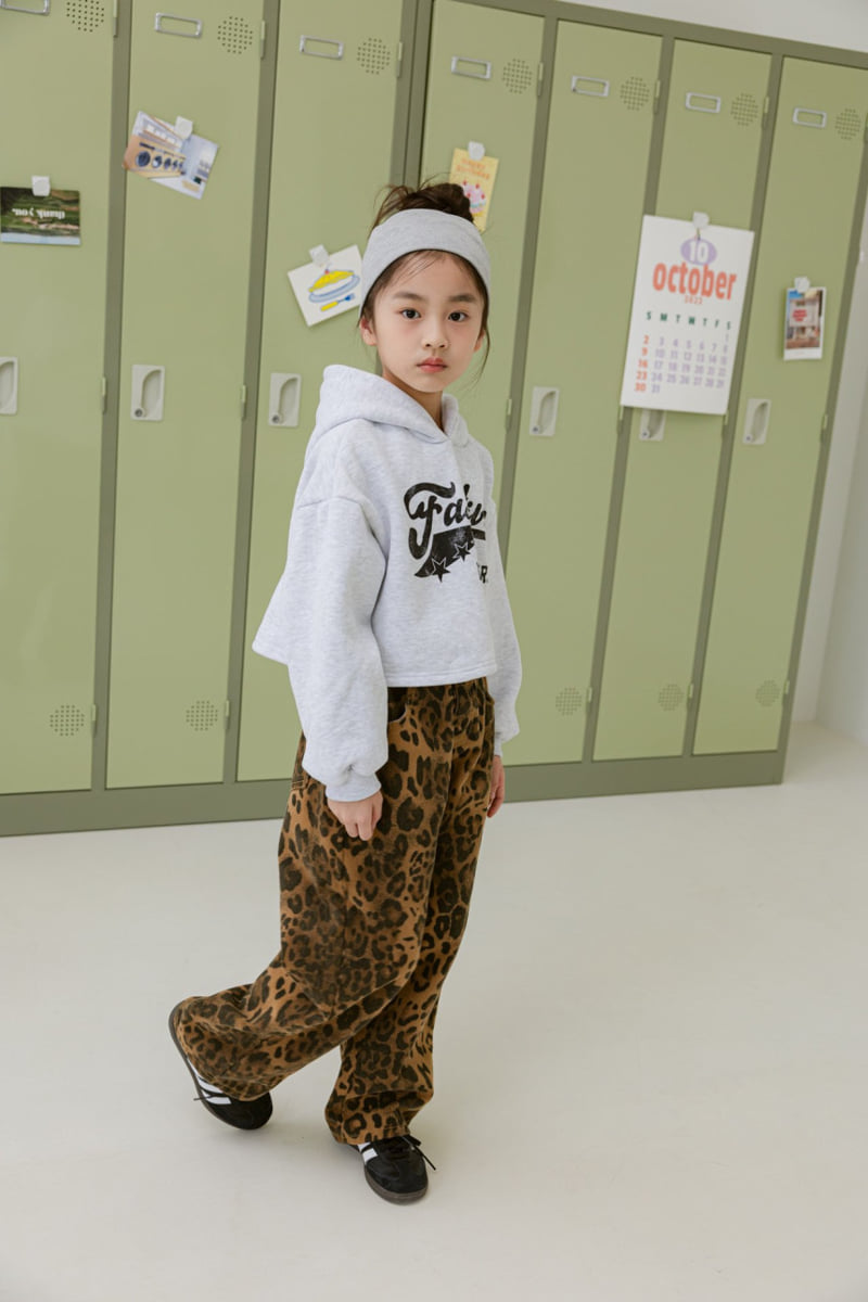 Dore Dore - Korean Children Fashion - #prettylittlegirls - Leopard Fleece Pants - 4