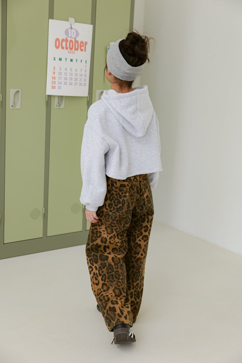 Dore Dore - Korean Children Fashion - #toddlerclothing - Leopard Fleece Pants - 5