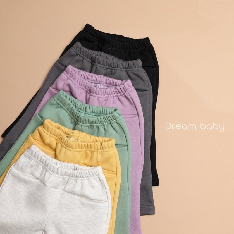 Dream Baby - Korean Children Fashion - #childofig - Fleece Kangaroo Baggy Pants - 2