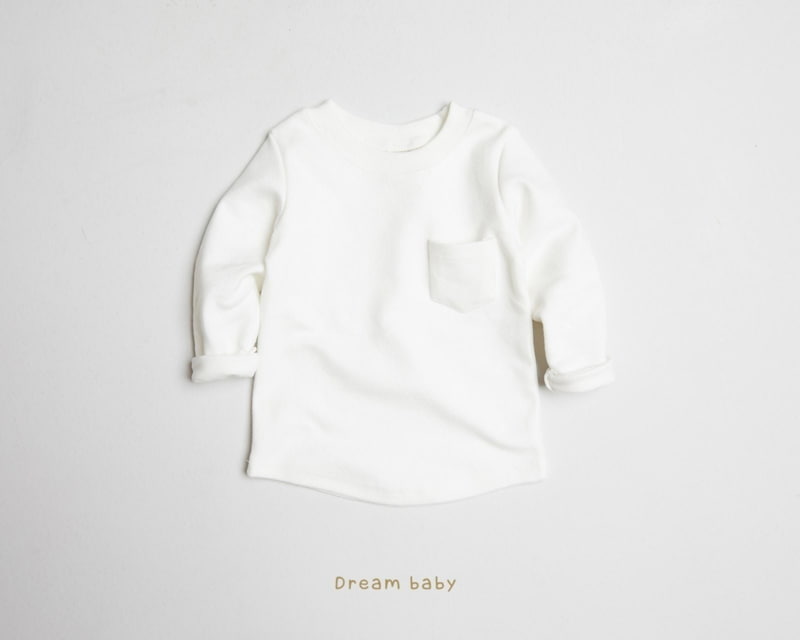 Dream Baby - Korean Children Fashion - #childofig - Thick Fleece Pocket Tee - 12