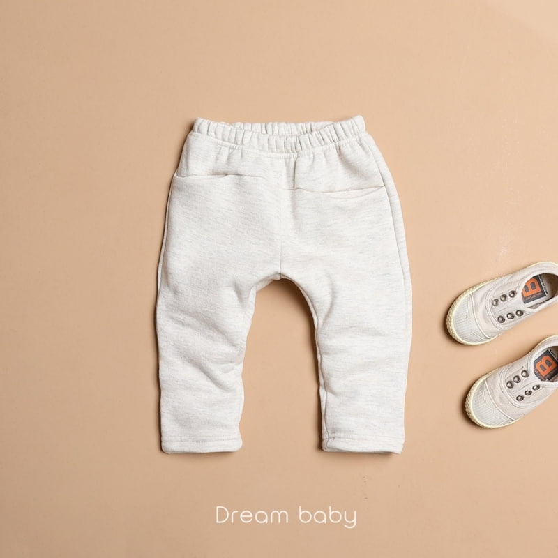 Dream Baby - Korean Children Fashion - #childofig - Fleece Kangaroo Baggy Pants - 4