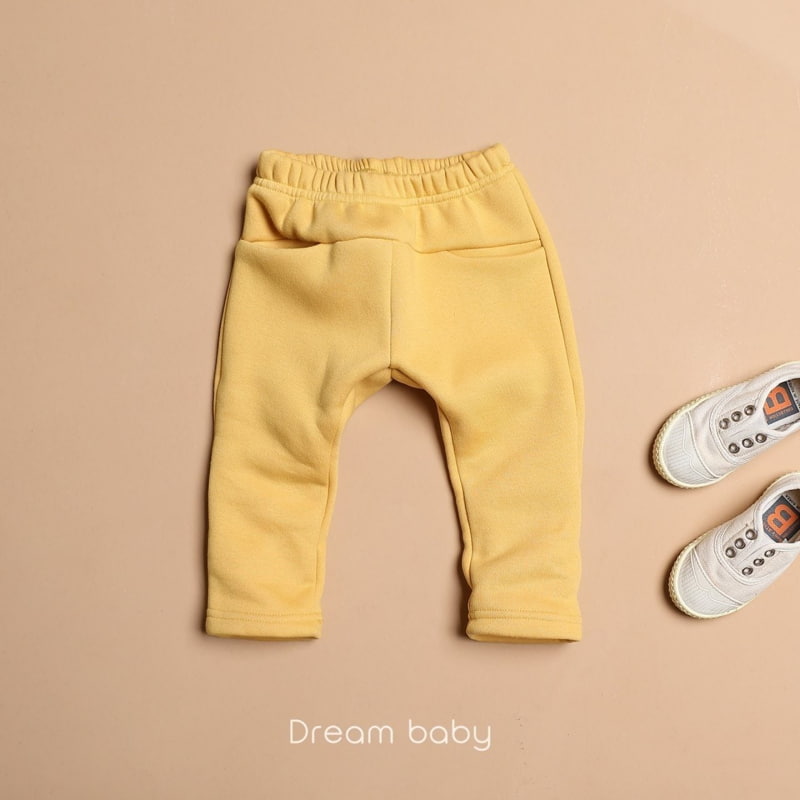 Dream Baby - Korean Children Fashion - #designkidswear - Fleece Kangaroo Baggy Pants - 5