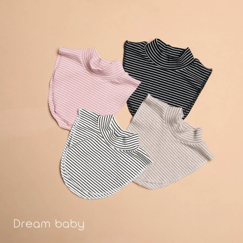 Dream Baby - Korean Children Fashion - #designkidswear - Fake Stripe Turtleneck Top - 2