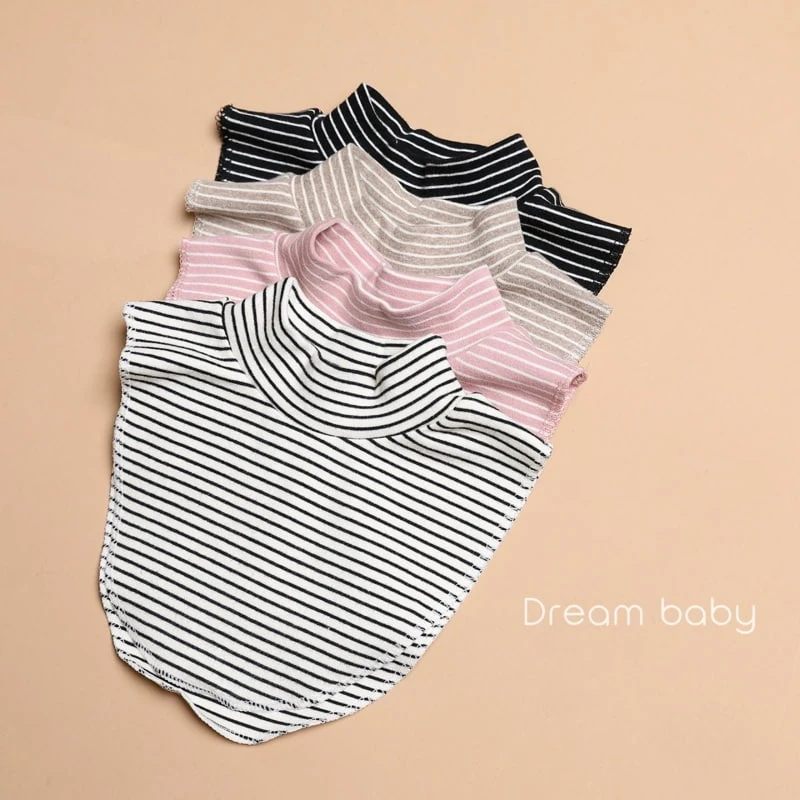 Dream Baby - Korean Children Fashion - #discoveringself - Fake Stripe Turtleneck Top - 3