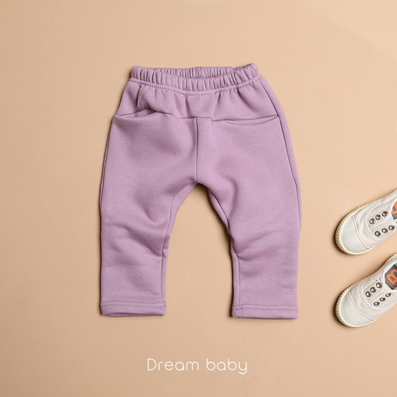 Dream Baby - Korean Children Fashion - #kidsshorts - Fleece Kangaroo Baggy Pants - 8