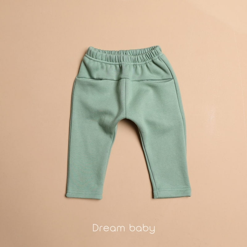 Dream Baby - Korean Children Fashion - #kidsstore - Fleece Kangaroo Baggy Pants - 9