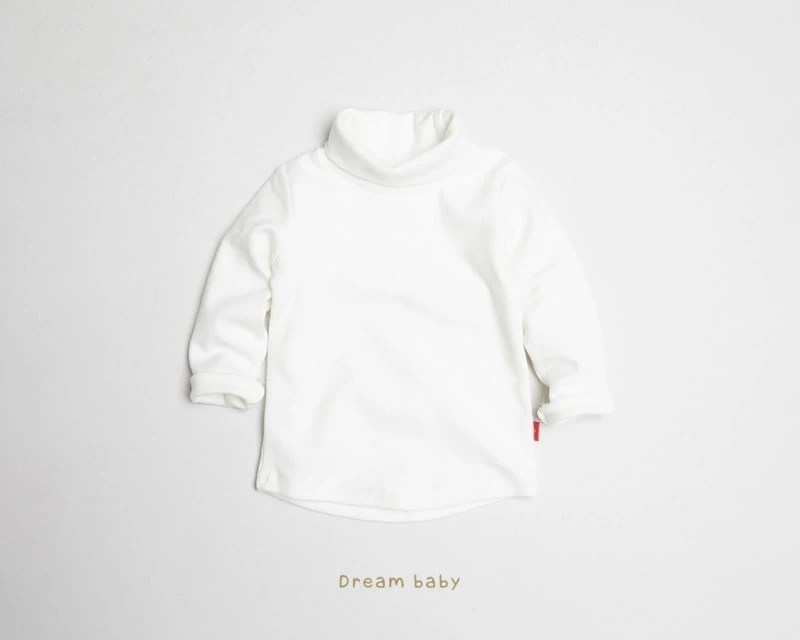 Dream Baby - Korean Children Fashion - #magicofchildhood - Thick Fleece Turtleneck Tee - 7