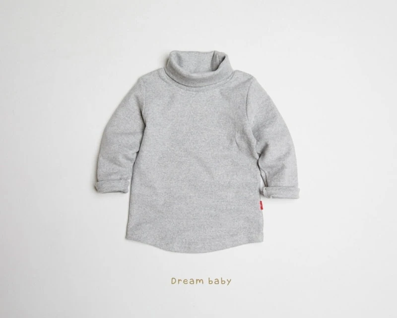 Dream Baby - Korean Children Fashion - #minifashionista - Thick Fleece Turtleneck Tee - 8