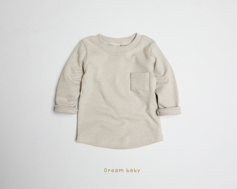 Dream Baby - Korean Children Fashion - #todddlerfashion - Thick Fleece Pocket Tee - 9