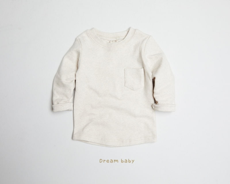 Dream Baby - Korean Children Fashion - #toddlerclothing - Thick Fleece Pocket Tee - 10