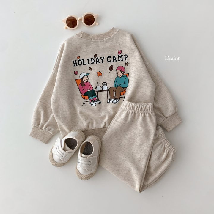 Dsaint - Korean Children Fashion - #Kfashion4kids - Holiday Camp Set - 7