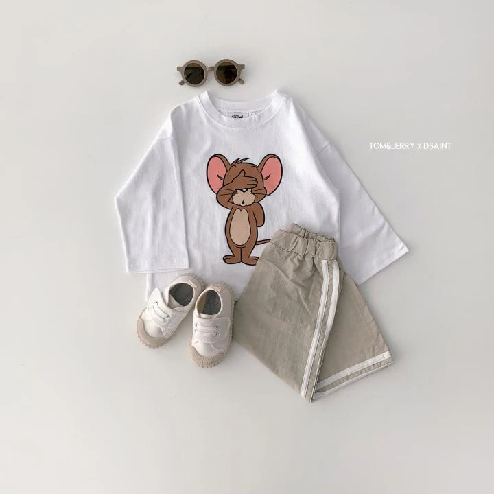 Dsaint - Korean Children Fashion - #childrensboutique - Blindfolded Jerry Tee - 8