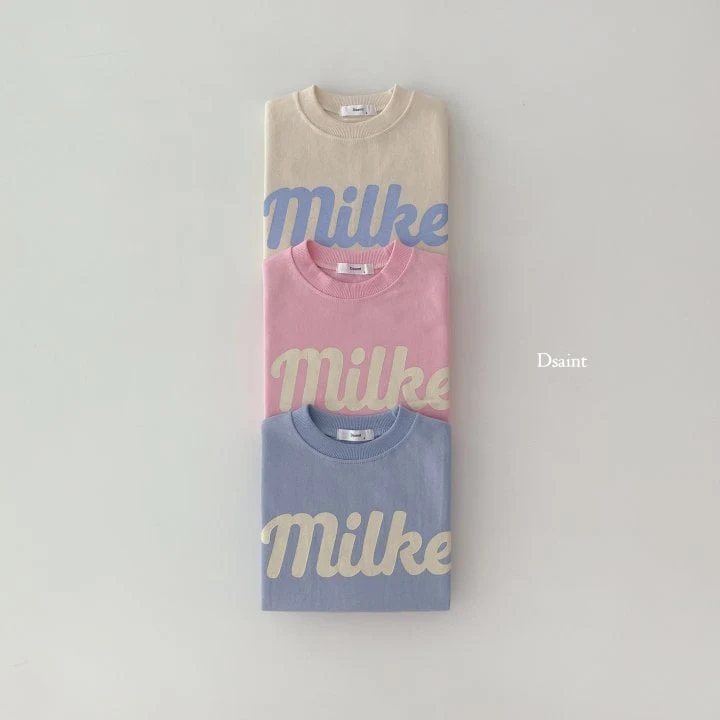 Dsaint - Korean Children Fashion - #childrensboutique - Milk Sweatshirt - 3