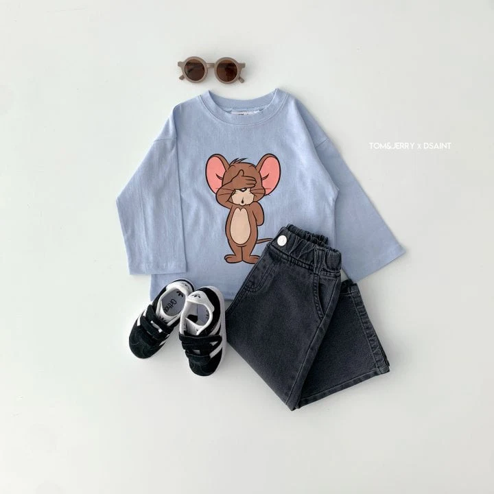 Dsaint - Korean Children Fashion - #designkidswear - Blindfolded Jerry Tee - 9