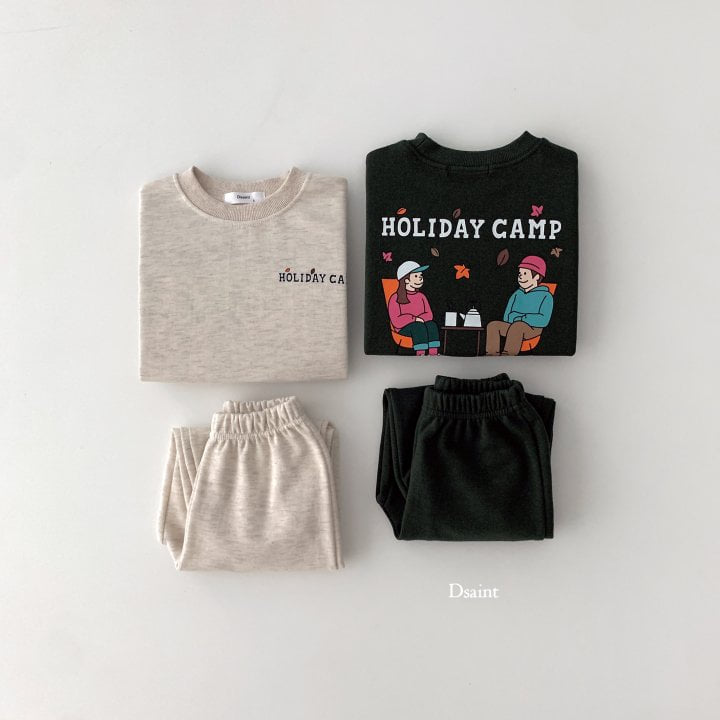 Dsaint - Korean Children Fashion - #designkidswear - Holiday Camp Set