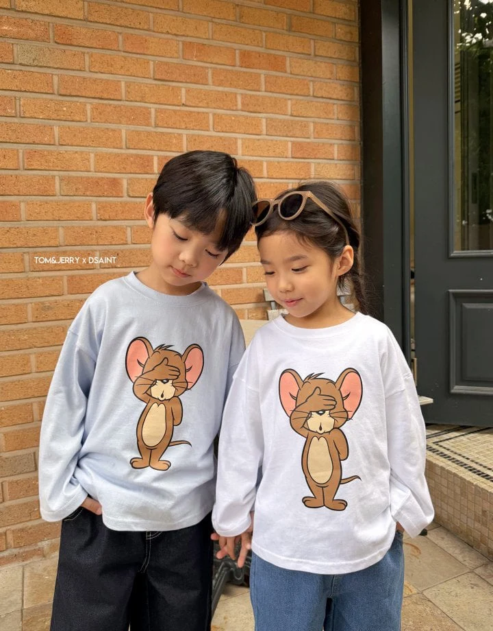 Dsaint - Korean Children Fashion - #discoveringself - Blindfolded Jerry Tee - 10