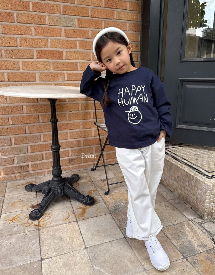 Dsaint - Korean Children Fashion - #kidsstore - Fit Wide Stitch Pants - 11