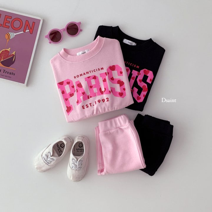 Dsaint - Korean Children Fashion - #Kfashion4kids - Paris Set - 4