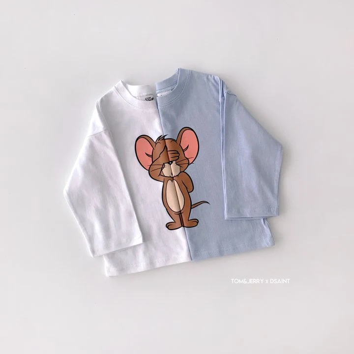 Dsaint - Korean Children Fashion - #magicofchildhood - Blindfolded Jerry Tee