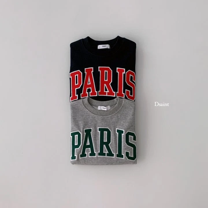 Dsaint - Korean Children Fashion - #littlefashionista - Paris Sweatshirt - 4