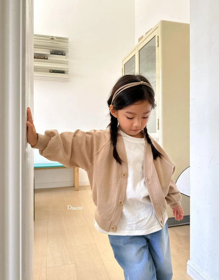 Dsaint - Korean Children Fashion - #stylishchildhood - Basic Cardigan - 3