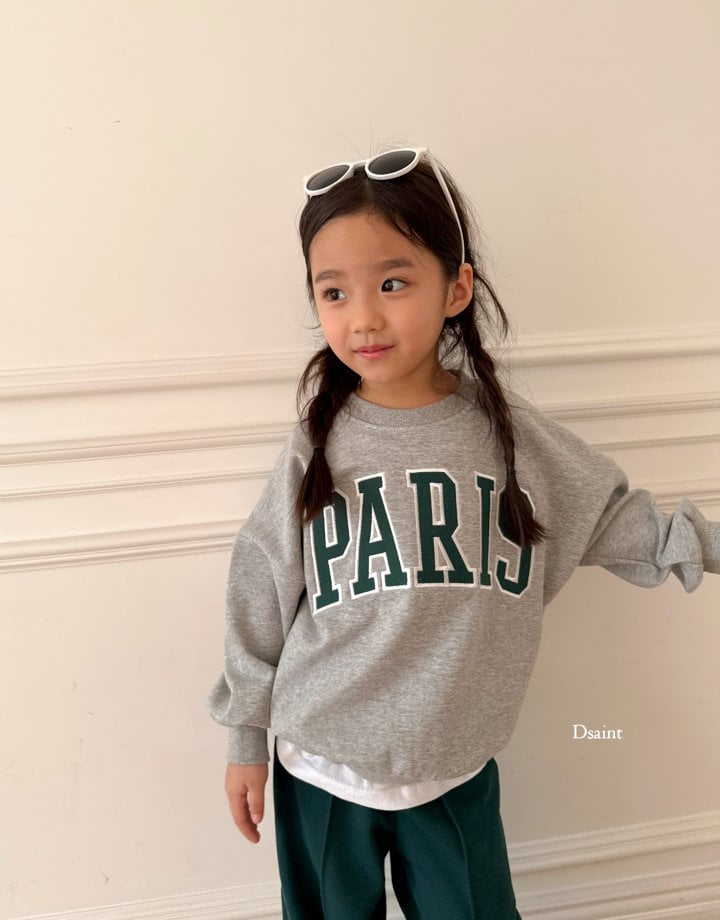 Dsaint - Korean Children Fashion - #stylishchildhood - Paris Sweatshirt - 9