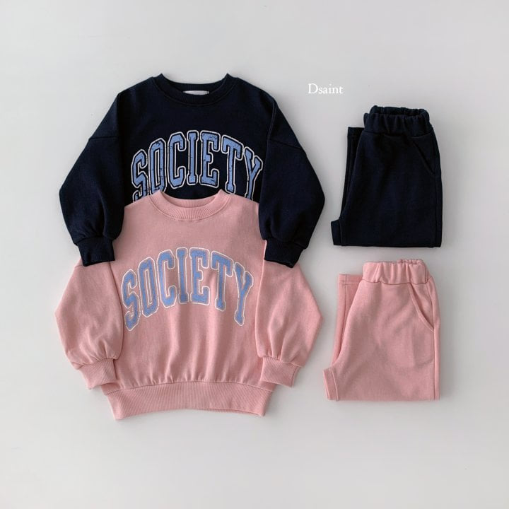 Dsaint - Korean Children Fashion - #todddlerfashion - Society Wide Set - 3