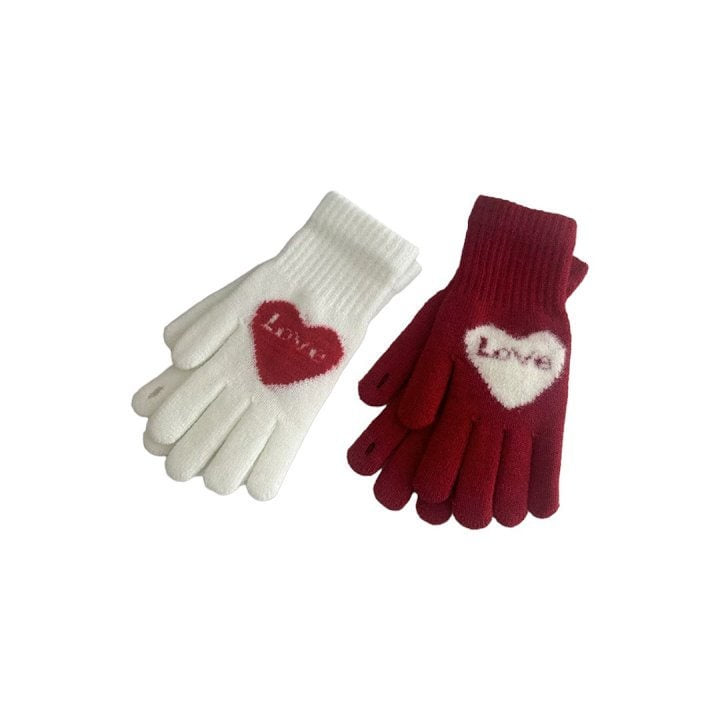 Dudie - Korean Baby Fashion - #babygirlfashion - Love Gloves