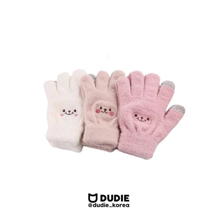 Dudie - Korean Baby Fashion - #babyoninstagram - Blush Gloves - 2