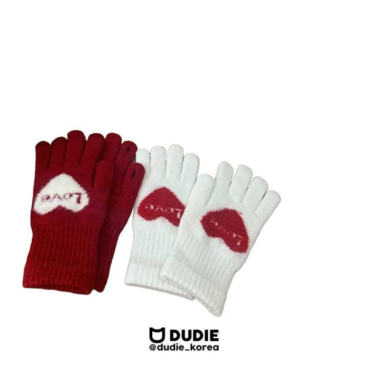 Dudie - Korean Baby Fashion - #babywear - Love Gloves - 7