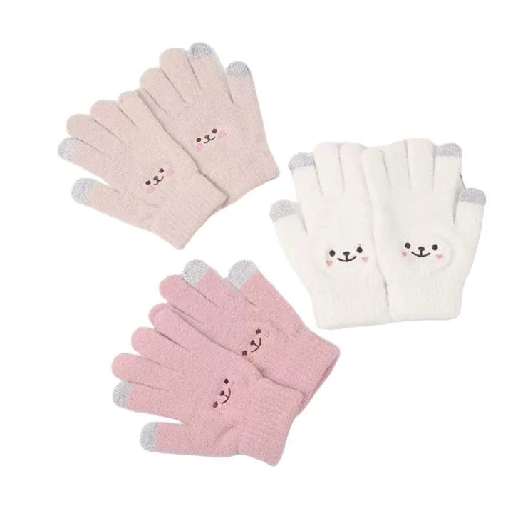 Dudie - Korean Baby Fashion - #babywear - Blush Gloves - 6