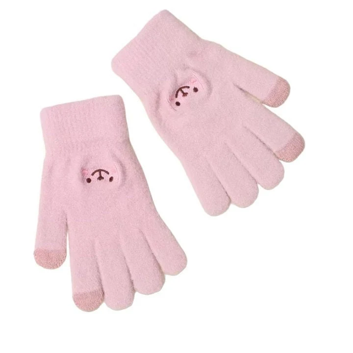 Dudie - Korean Baby Fashion - #onlinebabyboutique - Blush Gloves - 7