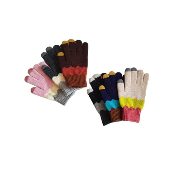 Dudie - Korean Children Fashion - #Kfashion4kids - Wave Gloves - 8