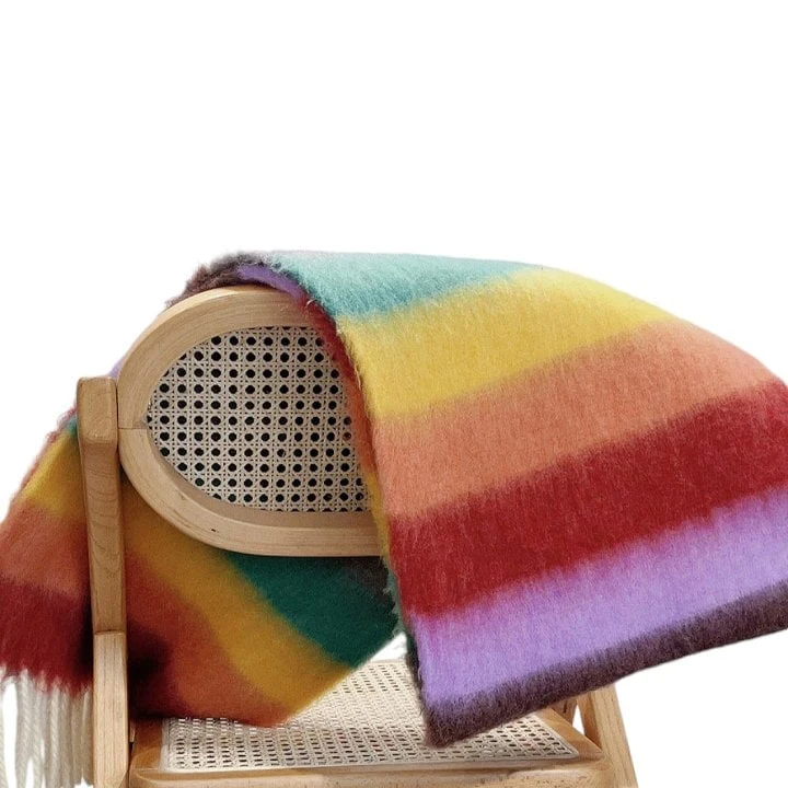 Dudie - Korean Children Fashion - #childofig - Rainbow Muffler - 9