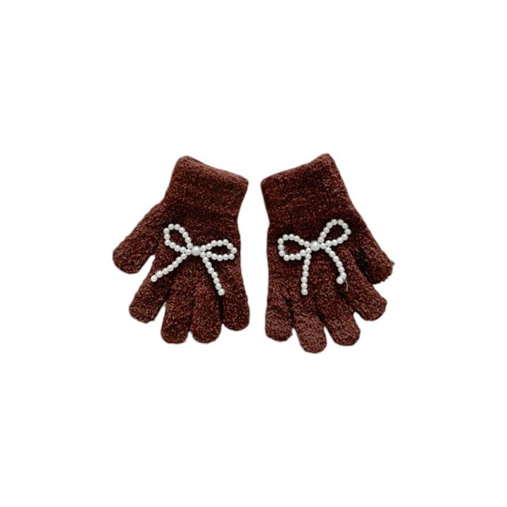 Dudie - Korean Children Fashion - #childrensboutique - Pearl Gloves - 8