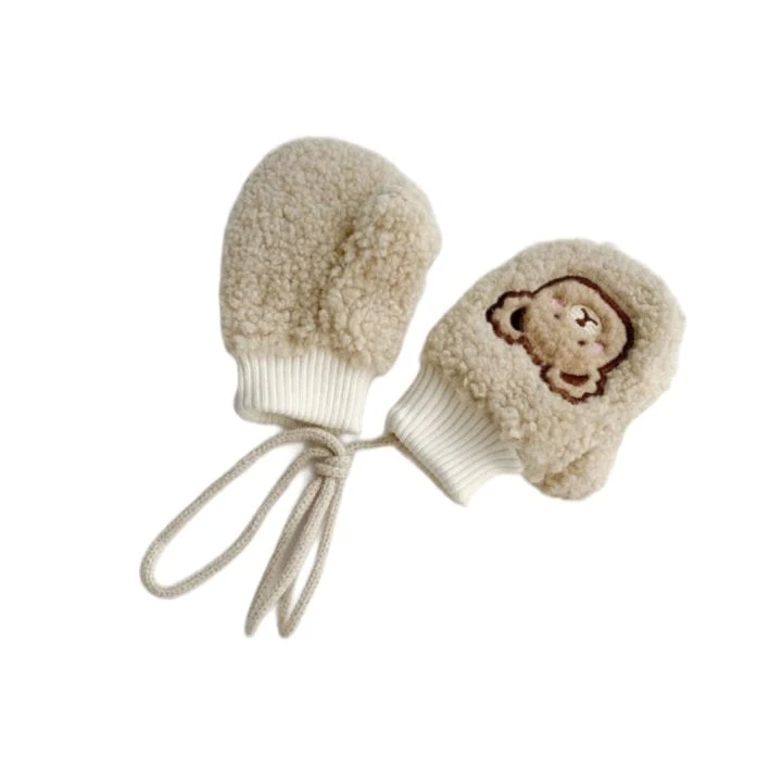 Dudie - Korean Children Fashion - #designkidswear - Bear Tumble Mittens - 10