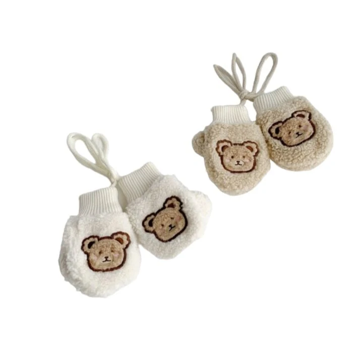 Dudie - Korean Children Fashion - #discoveringself - Bear Tumble Mittens - 11