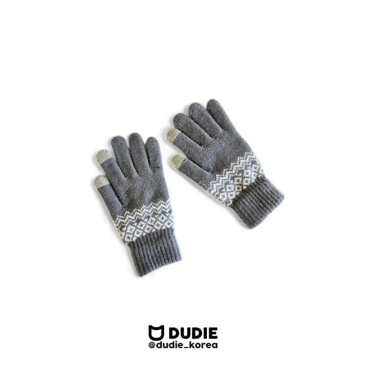 Dudie - Korean Children Fashion - #fashionkids - Dia Smart Gloves - 4