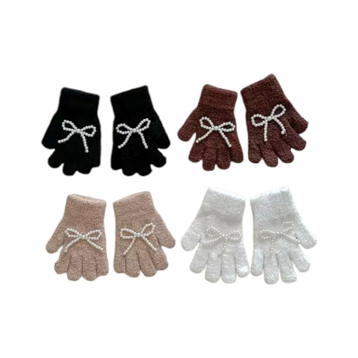 Dudie - Korean Children Fashion - #kidsshorts - Pearl Gloves - 12